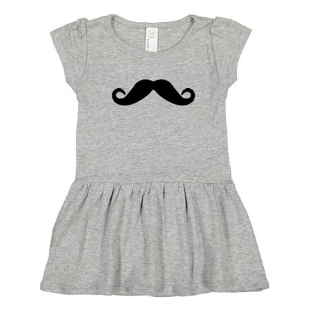

Inktastic Mustache Gift Toddler Girl Dress