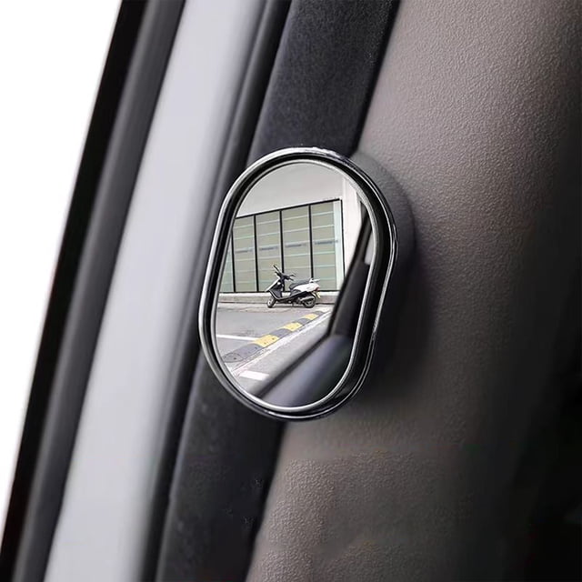 TIMIFIS Rearview Mirror Car Second Rearview Mirror Rear Door Opening Rearview Mirror Rear Observation Mirror Second B Pillar Mirror Other Exterior Accessories