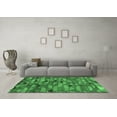 thumbnail image 3 of Ahgly Company Indoor Rectangle Oriental Emerald Green Traditional Area Rugs, 7' x 10', 3 of 4