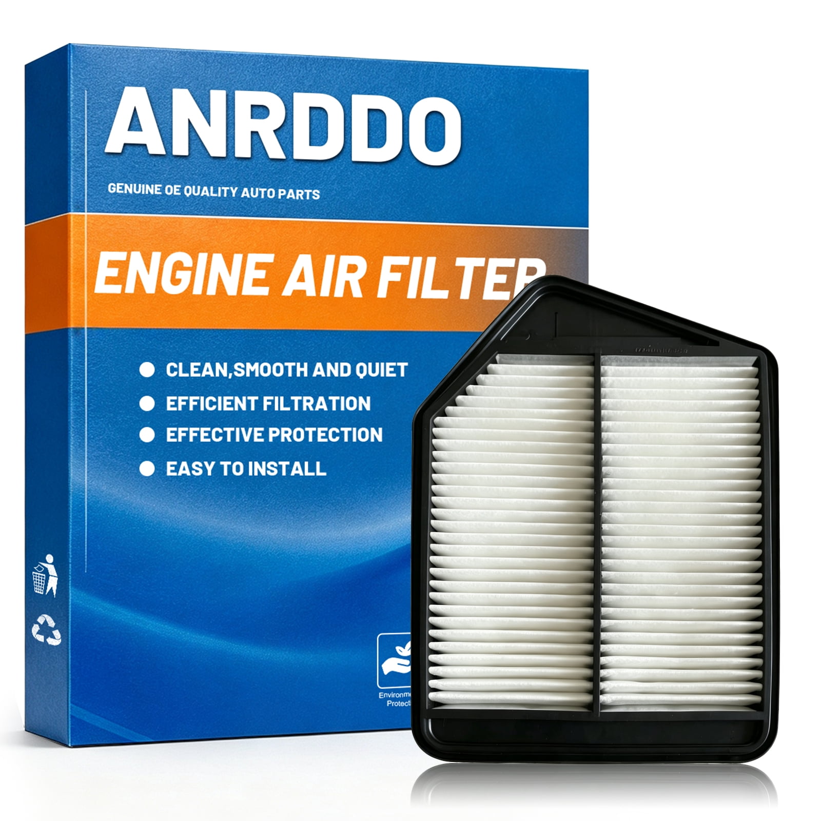ECOGARD XA12089 Premium Engine Air Filter | Fits 2023-2026 Honda