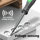 thumbnail image 5 of Probador de voltaje con destornillador, herramienta de prueba eléctrica, bolígrafo comprobador sin voltaje con rango CA 70 V-250 V, vivo/cero, 5 of 6