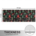 thumbnail image 5 of Kitchen Rugs Sets Of 2,Dark Christmas Tree and Gift Pattern Anti Fatigue Kitchen Mat Rugs Non Slip Washable,Decorative Kitchen Floor Mats for Kitchen,Sink,Laundry,17"X47", 5 of 5