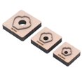 thumbnail image 5 of 3Pcs Leather Punching Cut Die Flower Petal Shape Leather Punch Cutting Die Mold Kit for DIY, 5 of 5