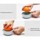 thumbnail image 5 of Exprimidor de limón, cítricos de limón, exprimidores manuales, exprimidor manual de naranja, fácil de limpiar, apto para lavavajillas JAMW Sencillez, 5 of 5