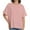Heather pink, variant on Women's Casual Short Sleeve Crew Neck T-Shirts