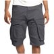 thumbnail image 1 of Pantalones Cortos de Hombre de Cintura Elástica con Bolsillos de Color Sólido Pantalones de Ropa de Trabajo Casual, Moda Suelta Pantalones Cortos de Algodón para Correr, Trabajo Y Diario, 1 of 6