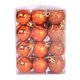thumbnail image 1 of XUNRYAN - Juego de 24 bolas brillantes para árbol de Navidad, decoración para fiestas, 1,18 pulgadas, bolas colgantes de purpurina, adorno para el hogar, cumpleaños y Navidad, 1 of 4