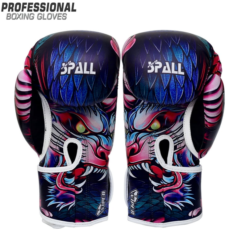 Spall Pro US MMA Boxing Gloves Kickboxing Muay Thai Boxing Leather Gloves for Men Women 06 oz Walmart