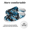 thumbnail image 6 of Easygdp Football Time Slippers for Women Mens Winter Warm Home Slippers Plush Slip on House Slippers for Indoor Outdoor Shoes-35/36, 6 of 7