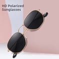 thumbnail image 3 of Gafas de sol MEETSUN polarizadas hexagonales para mujer y hombre, paquete de 3, 3 of 7