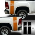 thumbnail image 2 of American USA Flag Racing Stripes Rear Truck Bed Vinyl Decal Sticker Styling Straight Lines Sport Lines Compatible with Most Pickup Trucks Back Graphic Sporting (11" x 35", Light Orange), 2 of 8