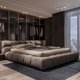 thumbnail image 2 of Linlamlim Fabric Cloth Bed Double Size Soft Rectangle Bed Frame Nordic King/Queen Size Wedding Lits Designer Upholstered Camas My Lux Decor Round, 2 of 3