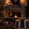 thumbnail image 6 of Halloween Twig Garland, Creepy Branch Decor, Spooky Table Runner, Flexible Bendable Shape and Assorted Themed Ornaments for Fireplace Mantels, Stair Railings and Door Frames., 6 of 7