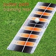 thumbnail image 3 of LINKS Portable Golf Putter Putting Mat Golf Training Aid Indoor Mini Golf Equipment Training Aids Blanket for Home Office, 3 of 6
