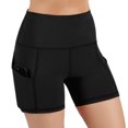thumbnail image 2 of biudgviw Biker Shorts for Women Stretch Workout Running Shorts High Waisted Breathable Athletic Yoga Shorts with Pockets, 2 of 6