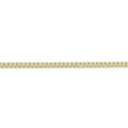 thumbnail image 2 of 10k 2.2mm Flat Beveled Curb Chain (Weight: 2.11 Grams, Length: 10 Inches), 2 of 4