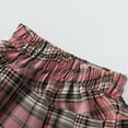 thumbnail image 7 of ANINEO Girls' Pleated Plaid Mini Skirt Girl Skirts Skorts Outfits with Bowknot, 7 of 7