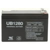 UPG 85986/D5743 Sealed Lead Acid Batteries (12V; 8 AH; .187 Tab Terminals; UB1280)