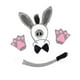 thumbnail image 2 of Conjunto de accesorios para disfraz de burro: diadema con orejas, nariz y cola para Halloween. con guantes, 2 of 9