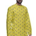 thumbnail image 3 of Atasi Printed Casual Asymmetric Kurta Set For Men Designer Long Kurta For Boys, 3 of 3