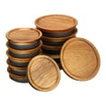 thumbnail image 1 of Unique Bargains Mason Jar Lids Wooden Storage Canning Jar Lids Ball Jars Bamboo Wooden Lids (6 Regular and 6 Wide), 1 of 7