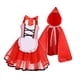thumbnail image 5 of Capa de Vestido rojo Salvador para niña suave reutilizable disfrazarse para fiestas de carnaval, 5 of 10