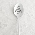thumbnail image 2 of Gifts for Grandpa Grandfather from Grandson Granddaughter Good Morning Grandpa Coffee Spoon for Granddad Granddaddy Father's Day Christmas Gift for Granddad Papa Dessert Spoons, 2 of 5