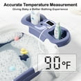 thumbnail image 2 of Aprpink Foldable Baby ‎Bathtub Elephant PP+TPE with Soft Cushion&Thermometer for 0-36 Months Toddler Blue, 2 of 8
