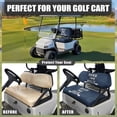 thumbnail image 4 of Uorisanigo Born for Golf Golf Cart Seat Cover Washable Golf Cart Cushions Front Seat Easy to Install Ezgo Golf Cart Seat Cushions Durable Keeps Seat Warm and Comfortable, 4 of 7