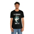 thumbnail image 4 of Funny Amputee T-Shirt “A Shark Week V2” Humor Crew Neck T-Shirt, 4 of 4