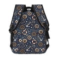 thumbnail image 4 of Disketp Nautical Mochila Estampada para Hombre y Mujer – Mochila Ligera Clásica con Múltiples Bolsillos para Universidad, Trabajo y Viajes-One Size, 4 of 5