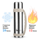 thumbnail image 3 of Botella Termo Acero Inoxidable De Gran Capacidad 1500ml Xtellar plateado, 3 of 3
