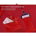 thumbnail image 4 of Brocade Red Envelope Personality Money Pocket New Year's Blessing bag Chinese Wedding Birthday Spring Festival Million Hongbao, 4 of 5