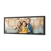 12x36 Photo Canvas with Contemporary Frame