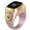 Pink, variant on TONKBEEY Prayer Smart Tally Counter Ring Muslim Digital Time Reminder 0.49inch 72x40 OLED Display Screen Great Gift for Muslims