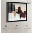 thumbnail image 2 of Golden Dusk III Shadowbox Print Elegant Wall Decor by Art Remedy, Black Frame, 30 x 30, 2 of 7