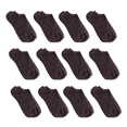 thumbnail image 1 of 12 pares de calcetines tin café algodón ANVAR, 1 of 3