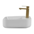 thumbnail image 5 of Bothwa Home Modern Bathroom Vessel Sink – Stylish Above-Counter White Porcelain Sink, Durable Ceramic, Easy Top-Mount Installation, 5 of 11