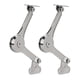 thumbnail image 1 of Heavy Duty Lid Support Hinges Soft Close Folding Lid Stay Hinge Keep Lid Hinge Open For Cabinet2pcs, 1 of 3