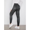 thumbnail image 3 of Set 2 Leggins Mujer Mezclilla Faja Alta Mallas Gruesa Mayon, 3 of 4