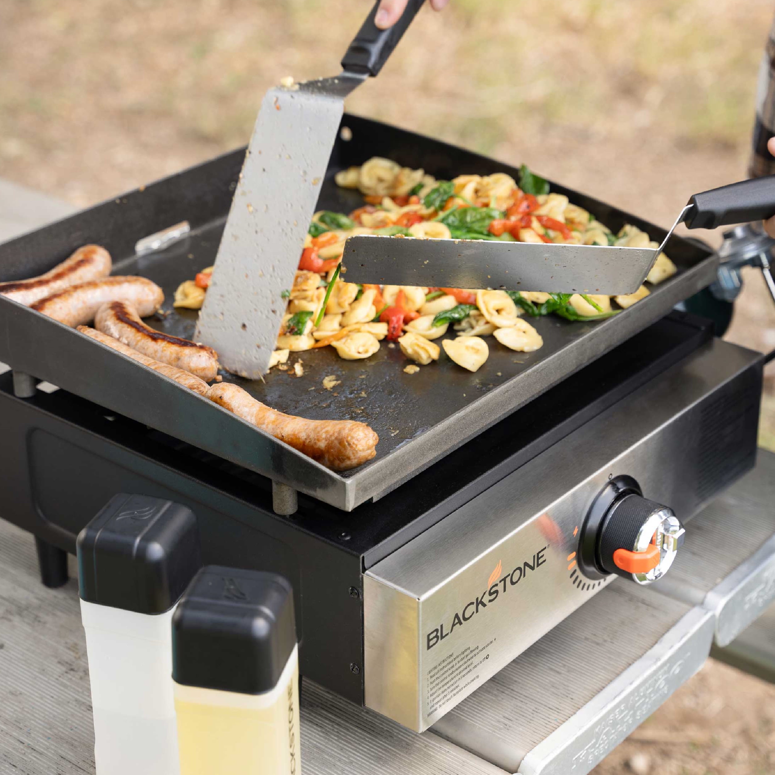 Blackstone 17” Original Tabletop Griddle with Stainless Steel Front Panel