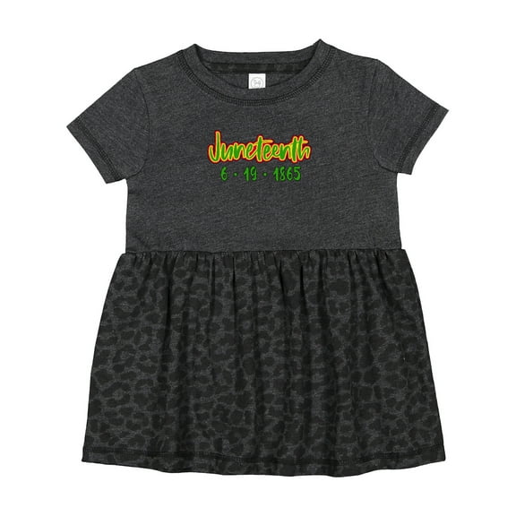 Inktastic Juneteenth 6-19-1865 Girls Baby Dress