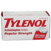 Reg Strngth 100'S Size 100ct 325 Mg Regular Strength Pain Reliever