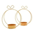 thumbnail image 3 of 10Pcs Wedding Flower Basket Metal Geometric Centerpiece Elegant Gold Table Decor, 3 of 32