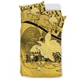 thumbnail image 3 of Juego de funda nórdica Papúa Nueva Guinea - Bandera y escudo de Papúa Nueva Guinea Amarillo, 3 of 6