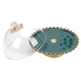 thumbnail image 4 of MasteelfCA 1 Set Ceramic Cake Display Stand Party Cake Holder Cake Storage Plate Food Serving Tray, 4 of 8
