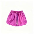 thumbnail image 4 of Qgtaibl Womens Plus Size Athletic Shorts Elastic Waist Drawstring Running Shorts with Pockets Summer Lightweight Loose Fit Workout Shorts for Gym Yoga Hot Pink XL, 4 of 5