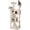 Beige, variant on GJWL Cat Tree 55" Cats Tower for Indoor Cats, Multi-Level Cat Condo with Scratching Post, Top Perch, Sisal Board and Dangling Ball, Cat Stand Jumping Platform Kittens Pet Play House (Pink)