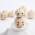 thumbnail image 6 of DRAFIDEEP Charms Beads Wood For Christmas Decorations 50Pcs 0.18Inch Hole, 6 of 8