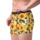 thumbnail image 2 of Fotbe Green Leaf Sunflower Calzoncillos Tipo Boxer con Bolsa de Soporte Total para Hombre, X-Temp Fresco, Transpirable y de Secado Rápido-X-Large, 2 of 5